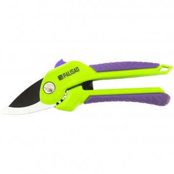 60532 | Секатор прямого реза 210 мм, шестеренный привод, двухкомпонентные рукоятки, PALISAD-0