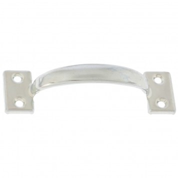 91593 | Ручка-скоба РС-90 цельнотянутая, цинк, 5 шт, МЕТАЛЛИСТ (Кунгур)-0