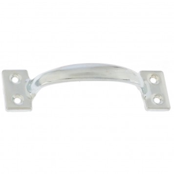 91594 | Ручка-скоба РС-120 цельнотянутая, цинк, 5 шт, МЕТАЛЛИСТ (Кунгур)-0