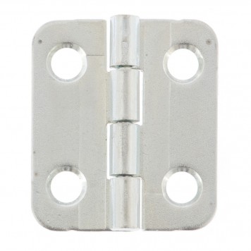 91545 | Петля карточная, 22 х 24 мм, цинк, 10 шт, МЕТАЛЛИСТ (Кунгур)-0