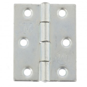 91546 | Петля карточная, 50 х 40 мм, цинк, 4 шт, МЕТАЛЛИСТ (Кунгур)-0