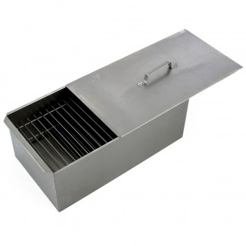 69529 | Коптильня двухъярусная большая 600 х 320 х 250 мм, 0,8 мм, с поддоном, PALISAD CAMPING-0