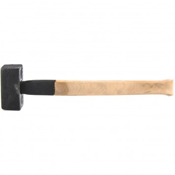 10960 | Кувалда, 4000 г, литая головка, деревянная рукоятка Россия, РОССИЯ-0