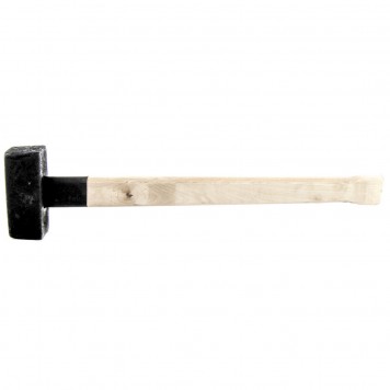 10966 | Кувалда, 5000 г, литая головка, деревянная рукоятка Россия, РОССИЯ-0