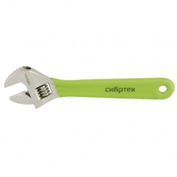 15526 | Ключ разводной, 200 мм, никелированный, СИБРТЕХ-0