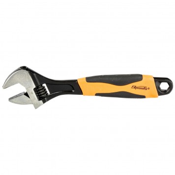 15543 | Ключ разводной, 250 мм, двухкомпонентная рукоятка, SPARTA-0