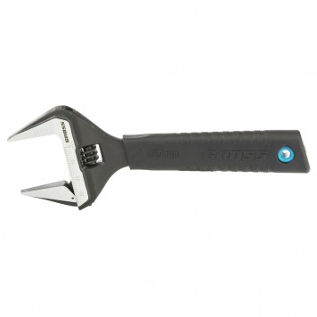 15567 | Ключ разводной, 150 мм, CrV, тонкие губки, защитные насадки, GROSS-0