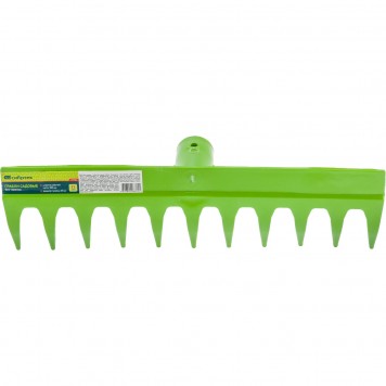 61736 | Грабли садовые 11 зубьев без черенка, СИБРТЕХ-0