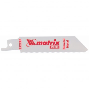 782008 | Полотна по металлу для сабельной пилы S522EF 75/1,4 мм, Bimetal, 2 шт, Pro, MATRIX-0