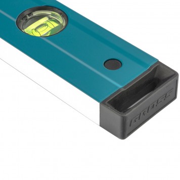 34442 | Уровень алюминиевый, 1000 мм, 2 рукоятки, фрезеровка, 3 глазка, Prazision, GROSS-2