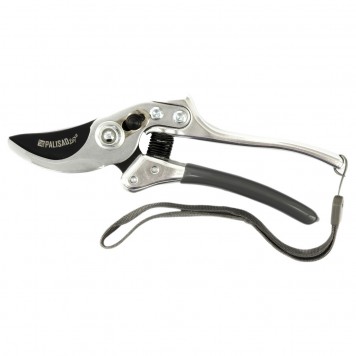 60501 | Секатор прямого реза усиленный 210 мм, металлические рукоятки, PALISAD LUXE-0