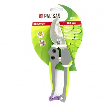 60489 | Секатор прямого реза, алюминиевые рукоятки, PALISAD-2
