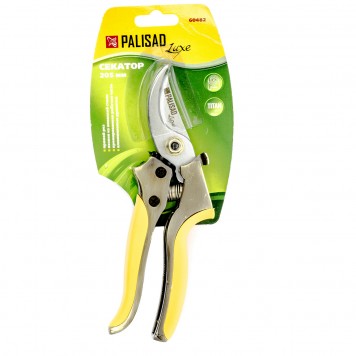 60482 | Секатор прямого реза, алюминиевые обрезиненные рукоятки, PALISAD LUXE-2