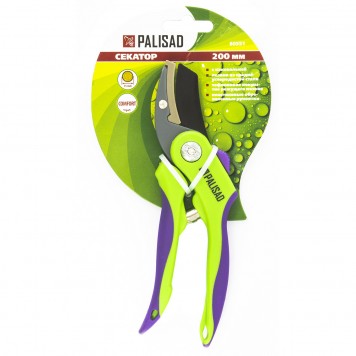 60551 | Секатор с наковальней 200 мм, двухкомпонентные рукоятки, PALISAD-2