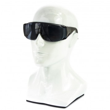 89156 | Очки защитные открытого типа, затемненные, ударопрочный поликарбонат, СИБРТЕХ-0