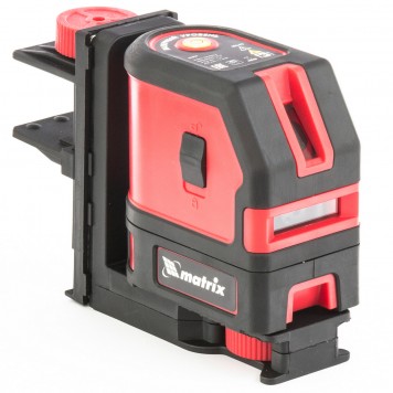 35057 | Уровень лазерный ML03, 10 м ± 0,5 мм. /1 м, 635нм, 1 вертикальная, 1 горизонтальная плоскость, подставка магнитная, MATRIX-0