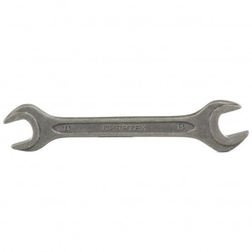 14326 | Ключ рожковый, 14 х 15 мм, CrV, фосфатированный, ГОСТ 2839, СИБРТЕХ-0