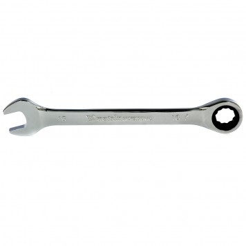 14809 | Ключ комбинированный трещоточный, 16 мм, CrV, зеркальный хром, MATRIX PROFESSIONAL-0