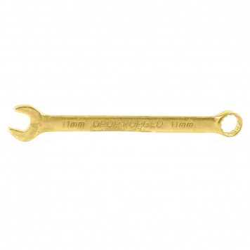 14977 | Ключ комбинированный, 11 мм, желтый цинк, СИБРТЕХ-0