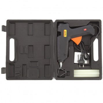 93033 | Клеевой пистолет с выключателем 12 мм в кейсе, 80 Вт, 6 г/мин, SPARTA-2