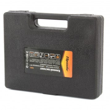 93033 | Клеевой пистолет с выключателем 12 мм в кейсе, 80 Вт, 6 г/мин, SPARTA-3