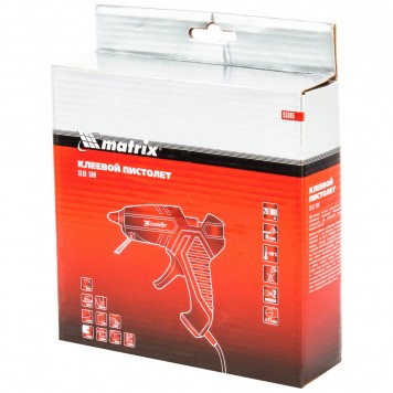93005 | Клеевой пистолет, 11 мм, 20 (100) Вт, 10 г/мин, MATRIX-2