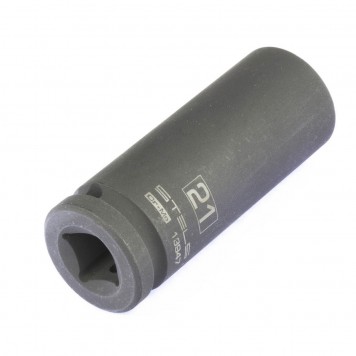 13947 | Головка ударная удлиненная шестигранная, 21 мм, 1/2, CrMo, STELS-2