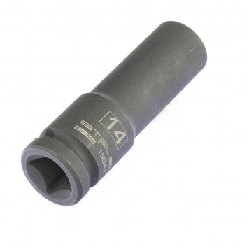13941 | Головка ударная удлиненная шестигранная, 14 мм, 1/2, CrMo, STELS-2