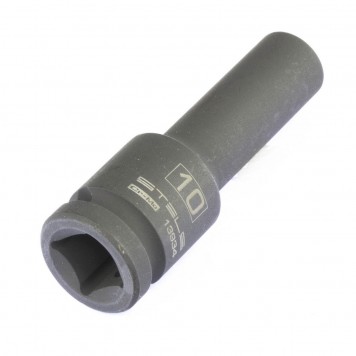 13934 | Головка ударная удлиненная шестигранная, 10 мм, 1/2, CrMo, STELS-2