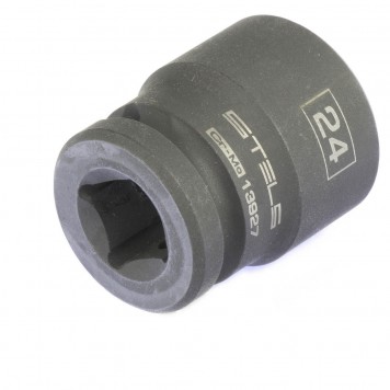 13927 | Головка ударная шестигранная, 24 мм, 1/2, CrMo, STELS-1