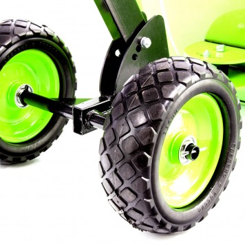 61469 | Движок для снега на колесаx, стальной ковш,. Сибртеx, СИБРТЕХ-1