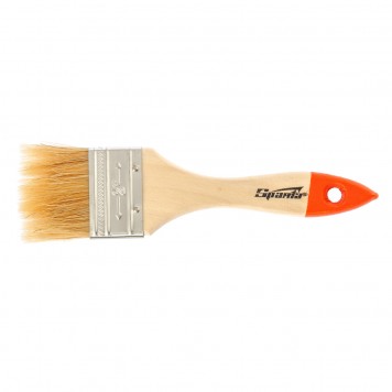 824305 | Кисть плоская 2, натуральная щетина, деревянная ручка, SPARTA SLIMLINE-0