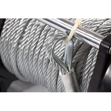 52021 | Лебедка автомобильная электрическая LB-2000, 2,2 т, 3,2 кВт, 12 В, DENZEL-2