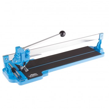 87590 | Плиткорез ручной монорельсовый 600 х 14 мм, ходовая каретка, 9 подшипников (4 регулируемых), литая станина, БАРС-2