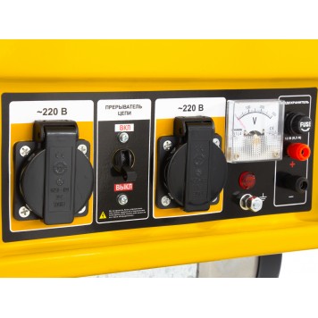 94682 | Генератор бензиновый GE 4000, 3,5 кВт, 220 В/50 Гц, 15 л, ручной старт, DENZEL-5