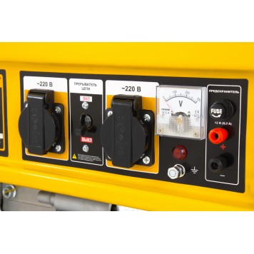 94682 | Генератор бензиновый GE 4000, 3,5 кВт, 220 В/50 Гц, 15 л, ручной старт, DENZEL-6