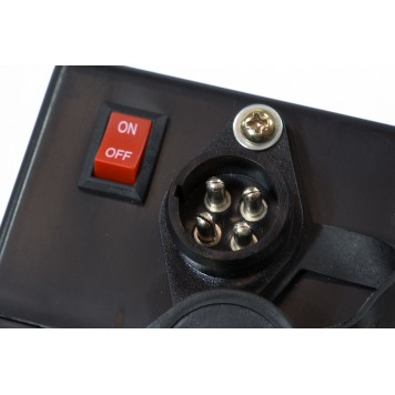 520505 | Лебедка автомобильная электрическая 4,5 т, 12 В, DENZEL-2