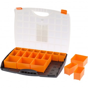 90725 | Органайзер с контейнерами 425 х 330 х 60 мм, пластик, STELS-0