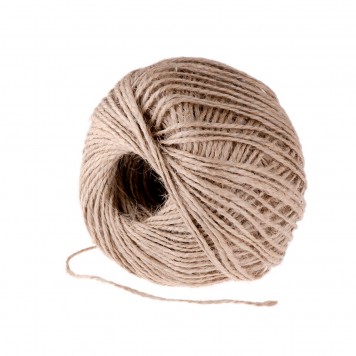 93876 | Шпагат джутовый, L 100 м, двухниточный, 1120 текс, 13,5 кгс, СИБРТЕХ-3