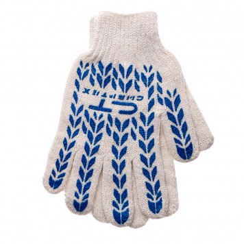 67704 | Перчатки х/б, ПВХ покрытие, "Протектор" 7 класс, СИБРТЕХ-1