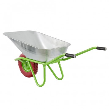 68968 | Тачка садово-строительная с PU колесом, грузоподъемность 180 кг, объем 90 л, СИБРТЕХ-2