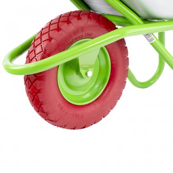 68968 | Тачка садово-строительная с PU колесом, грузоподъемность 180 кг, объем 90 л, СИБРТЕХ-3