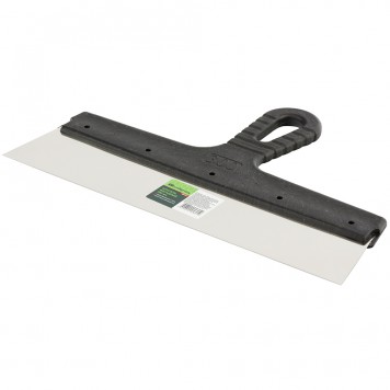 85442 | Шпатель фасадный из нержавеющей стали, 300 мм, пластмассовая ручка, СИБРТЕХ-2