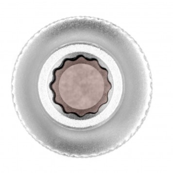 13647 | Головка торцевая, 8 мм, двенадцатигранная, CrV, под квадрат 1/2, хромированная, STELS-3