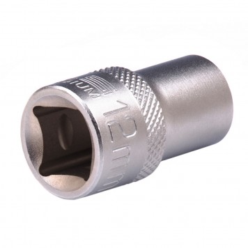 13655 | Головка торцевая, 12 мм, двенадцатигранная, CrV, под квадрат 1/2, хромированная, STELS-2