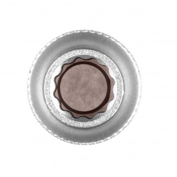 13657 | Головка торцевая, 13 мм, двенадцатигранная, CrV, под квадрат 1/2, хромированная, STELS-3