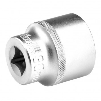 13673 | Головка торцевая, 30 мм, двенадцатигранная, CrV, под квадрат 1/2, хромированная, STELS-2