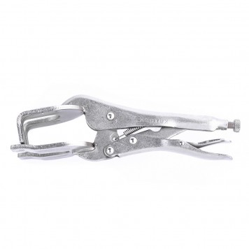 18429 | Зажим ручной, двойной, точечная фиксация, 225 мм, СИБРТЕХ-0