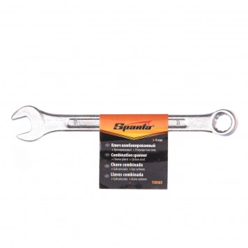 150365 | Ключ комбинированный, 9 мм, хромированный, SPARTA-1