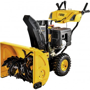 97604 | Бензиновая снегоуборочная машина SB 1100 E, 11 л.с, Loncin, с электростартером, фара, обогрев, DENZEL-0